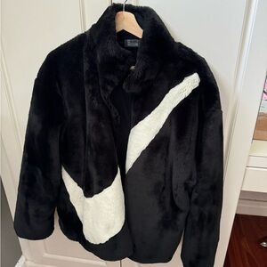 Nike fur jacket
